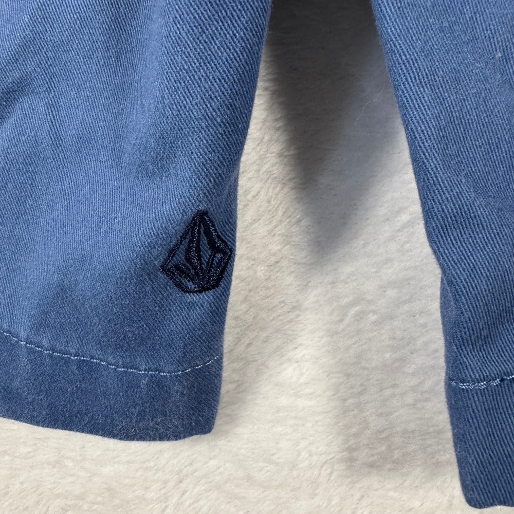Volcom Vmonty Block Shorts Mens 32 Blue‎ Excellent Colorblock Chino A0931450 - Picture 8 of 10
